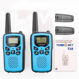 Портативные рации TurboSky T25 Blue